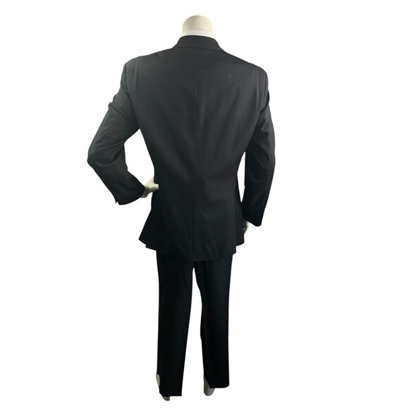 Hugo Boss Pasollini/Movie_2 Men 2pc Suit 40R 39x32 Super 100 Wool Comfort Recent - Picture 4 of 16